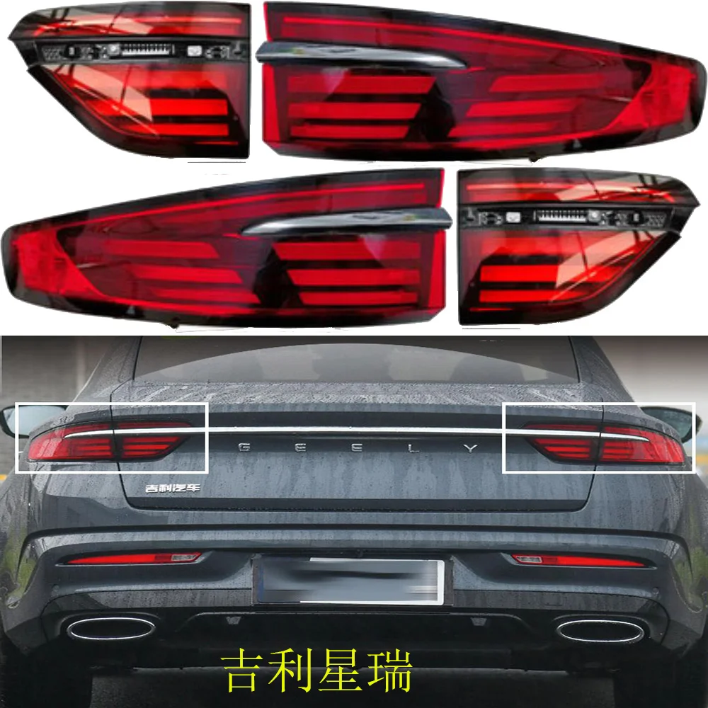 

1pcs car accessories bumper tail light Geely Emgrand xingRui taillight Taillamp 2021～2023y Geometry Geely fog lamp