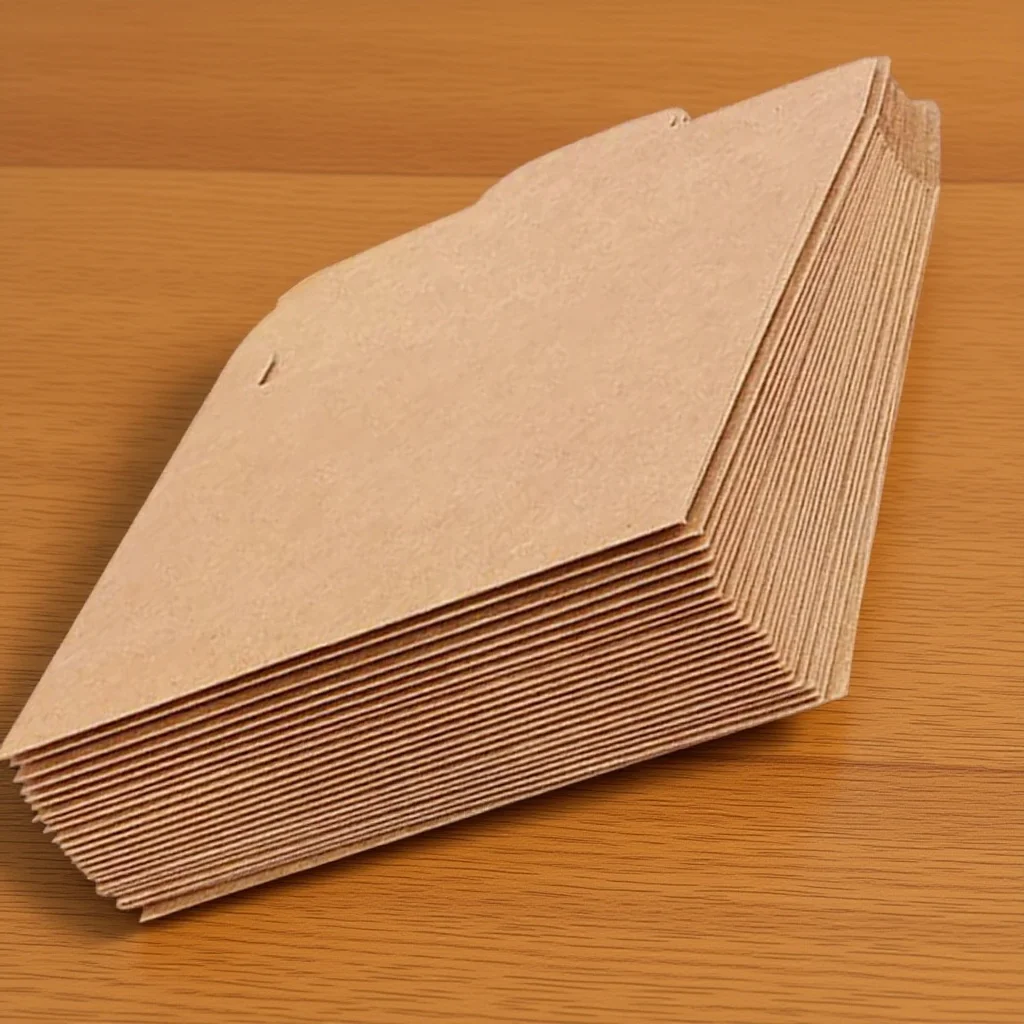 

50Pcs Brown Kraft Paper Cd Bags Strong Thick Kraft Paper Bags Multi-Purpose Storage Envelope Pouches File Envelope Pouches