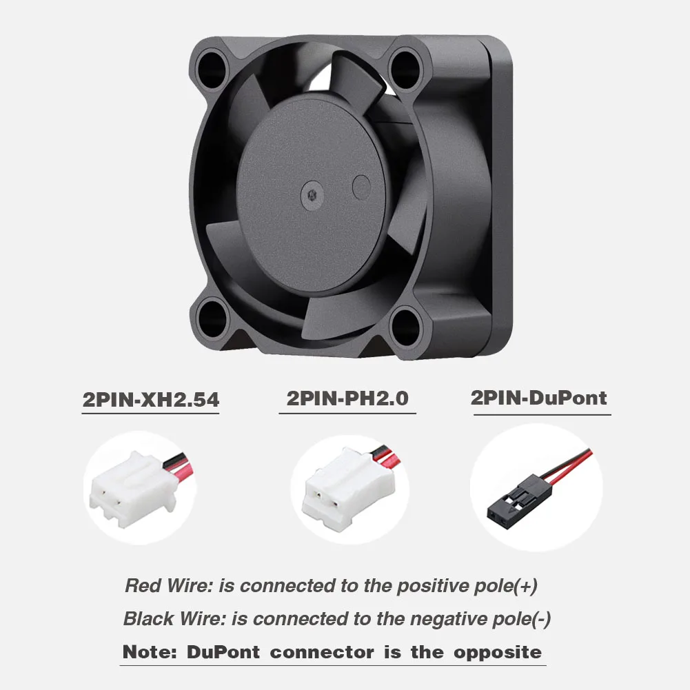 Darutiox DC 5V 12V 24V 25x25x10MM Ventola di raffreddamento della scheda grafica 2510 25MM Manica/Doppia sfera Brushless Parte stampante 3D Radiatore