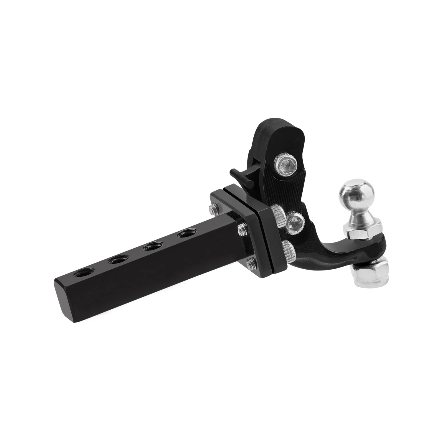 TCRC Metal Bumper Trailer Hitch Tow Hook Receiver kit for TRX4M Defender Bronco 1/18 RC Crawler Upgrades