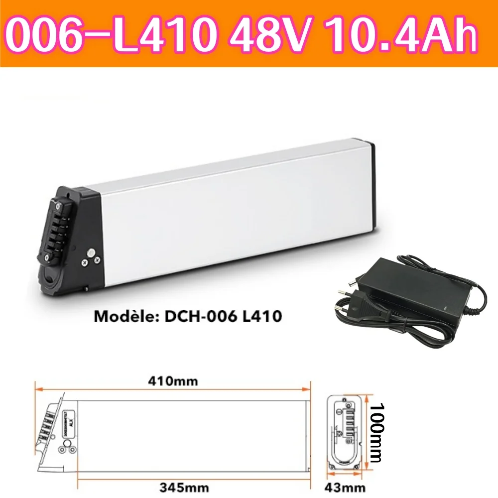 36V 48V 10.4Ah-17Ah 交換用バッテリー ADO A20/A20F/MATE/Fiido M1 用