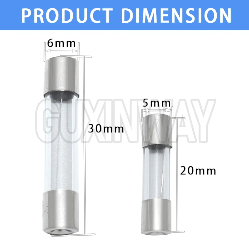 200 قطعة ضربة سريعة الزجاج الصمامات مجموعة متنوعة 15 قيم السيارات الصمامات تشكيلة كيت 250 فولت 5x20 مللي متر و 6x30 مللي متر أنبوب زجاجي الصمامات