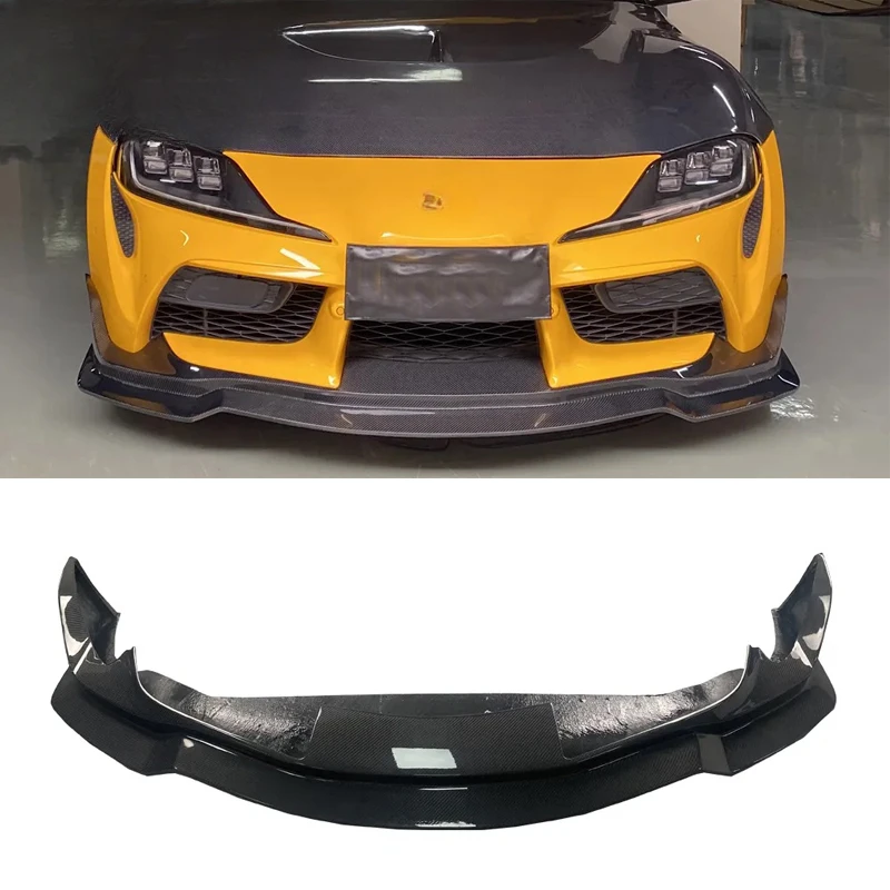 For Toyota Supra A90 A91 Mk5 Wholesale  Carbon Fiber MB Style Front Bumper Lip  Front Splitter