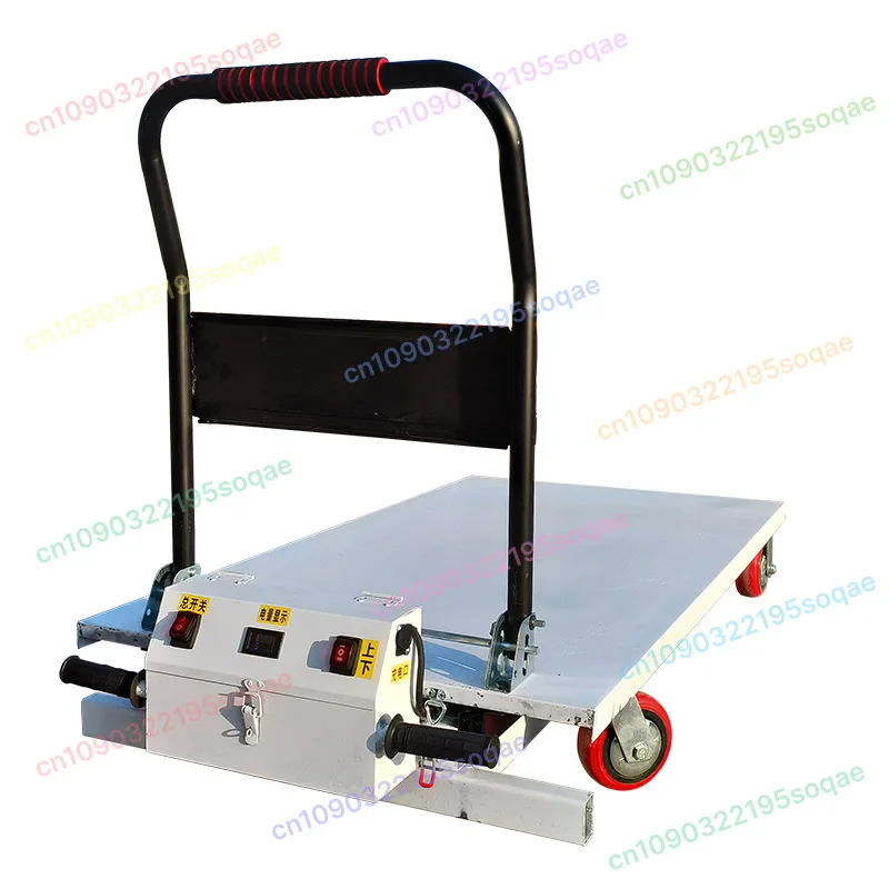

Portable on-board Handling Scissor Fork Mobile Flatbed Truck Self-body Climbing Platform Trolley Electric Hydraulic Lift