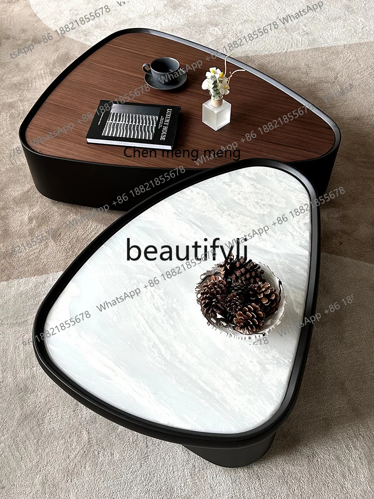 Tavolino dalla forma speciale Soggiorno in stile antico cinese casa creativa, semplice tavolo da tè moderno senso avanzato H