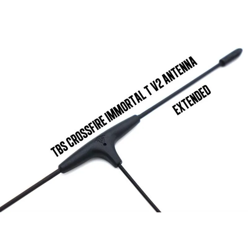 TBS Crossfire Immortal T Antenna V2 Extended 120mm Cable Length V2 Extra Extended Cable Length 220mm Perfect For FPV Long Range