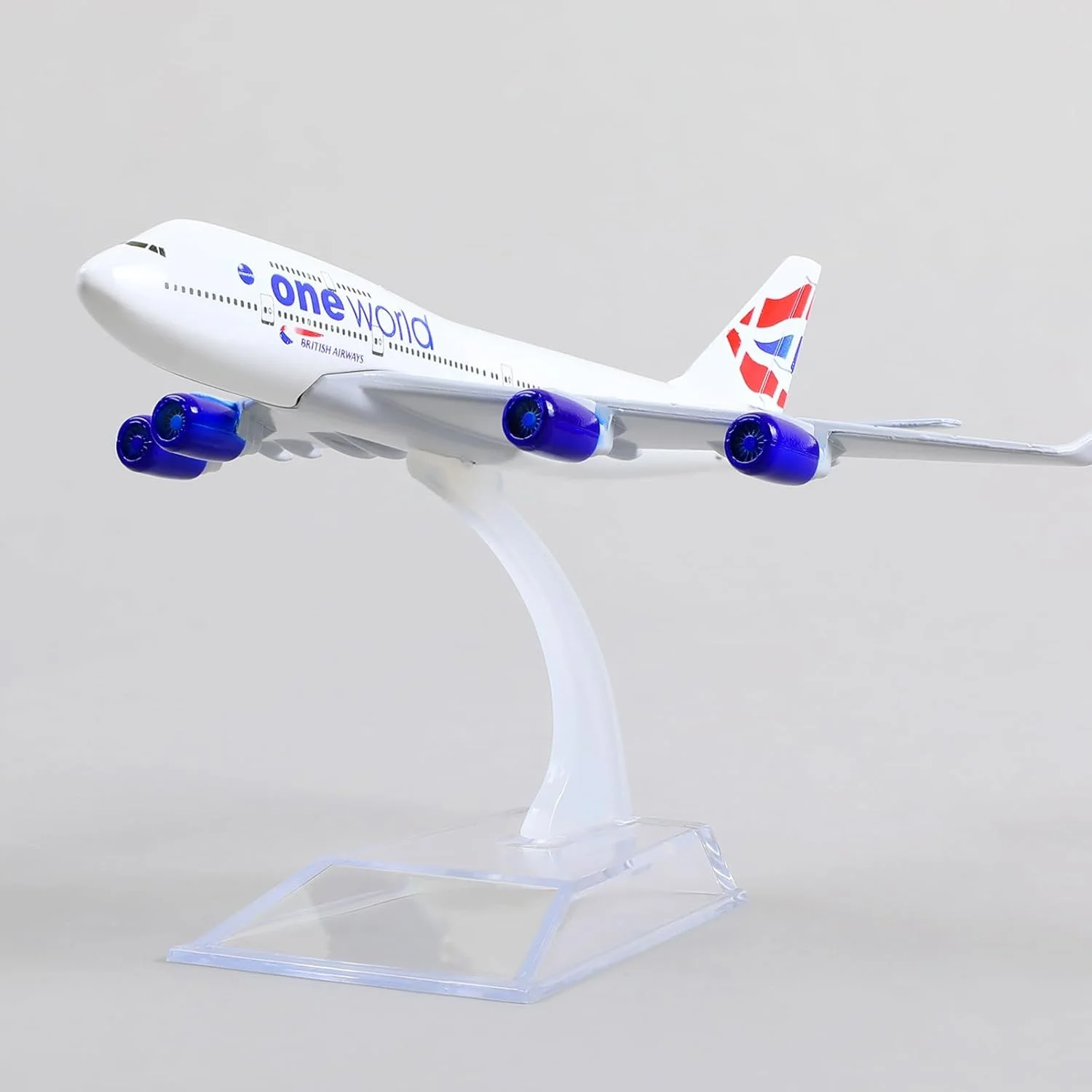 

747 Plane Model B747 British Airways 16CM Alloy Metal Airplane diecast Child toy adults fun 1/400 Scale Collected Gift By Aviati