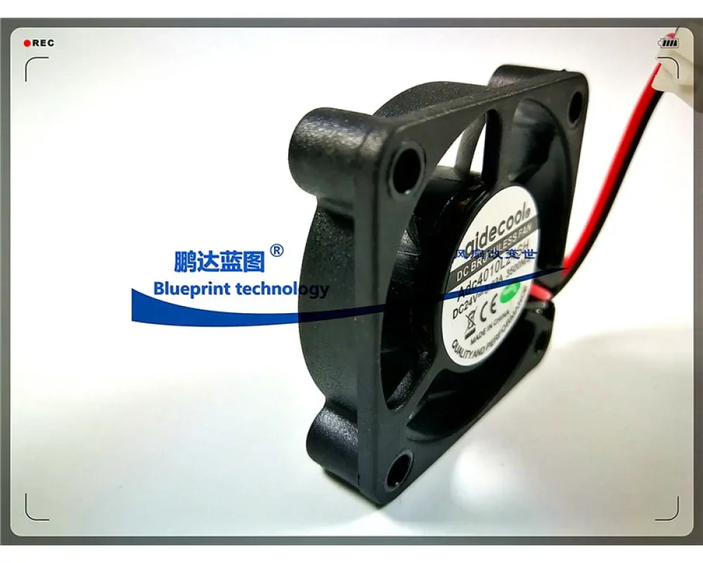 factory Brand New Silent 4010 4CM Cm 40*40*10MM 24V0.03A DC Graphics Card Variable Frequency Cooling Fan