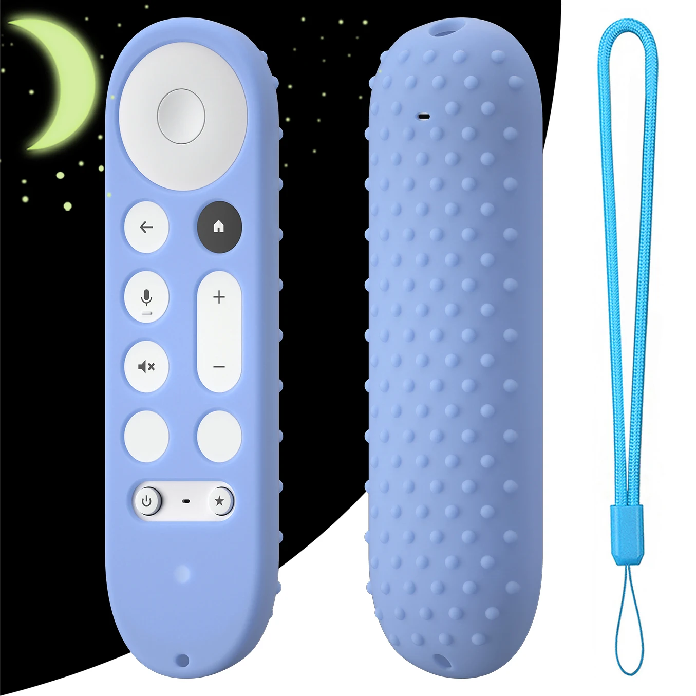 Google Silikon-Fernbedienungsabdeckung für Google TV Streaming 4K TV 2024, kompatibel mit Google GY3LE Remote – Detail 22