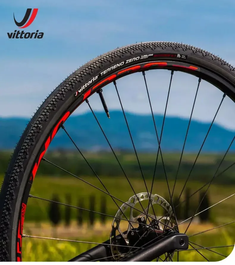 Vittoria TERRENO ZERO Rennrad Gravel Straßenreifen Fahrrad Tubeless Hardpack Reifen 700x37C 700x40C Rennrad faltbare Reifen – Detail 2
