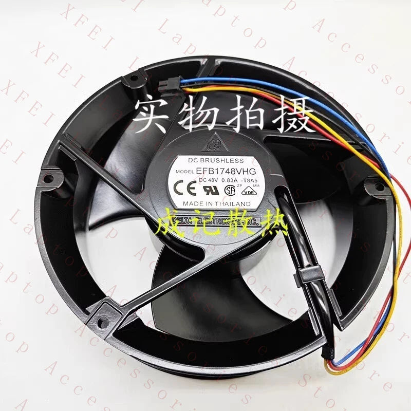 D  FOR Delta EFB1748VHG 17251 DC48V 0.83A 4-Wire High Airflow Inverter Cooling Fan