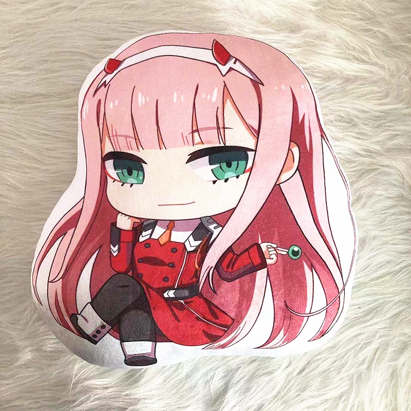 

10/40cm Anime DARLING in the FRANXX Plush Doll ZERO TWO Soft Stuffed Plush Pillow 02 Cute Plushie Cushion Cosplay Accessories