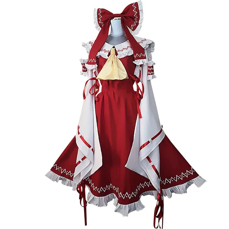 

Touhou Project Косплей Униформа Reimu Hakurei Косплей Униформа на заказ