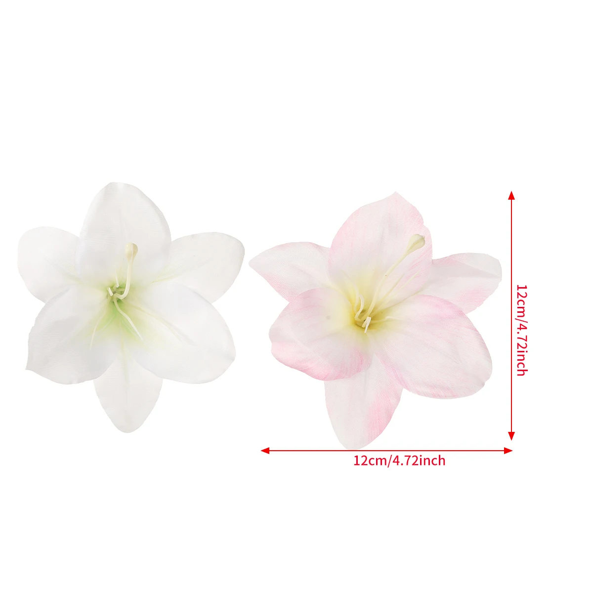 Simulated Flower Hair Clip Pink Seaside Holiday Hairpin Side Clip Styling Hair Accessories Korean Temperament Hairpin
