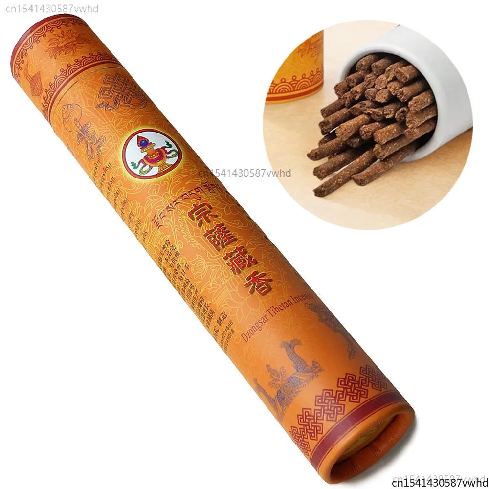 Tibetan Temple Incense Sticks Home Aromatherapy Religious Meditation Traditional Handmade Rich Aroma Create Soothing Atmosphere