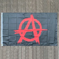 xvggdg  flag 90*150cm ANARCHY ANONYMOUS Black Mason Freedom Flag