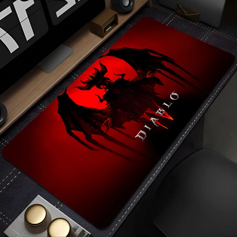

Mouse Pads D-diablo 4 Desk Mat Protector Gaming Mousepad Office Table Decor Keyboard Long Pad Cartoon Computer Gamer Mats