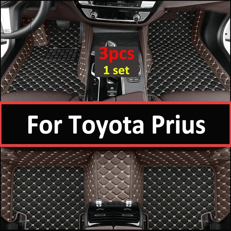 

Car Floor Mats For Toyota Prius 2012 2013 2014 2015 2016 2017 Custom Auto Foot Pads Automobile Carpet Cover Interior Accessories