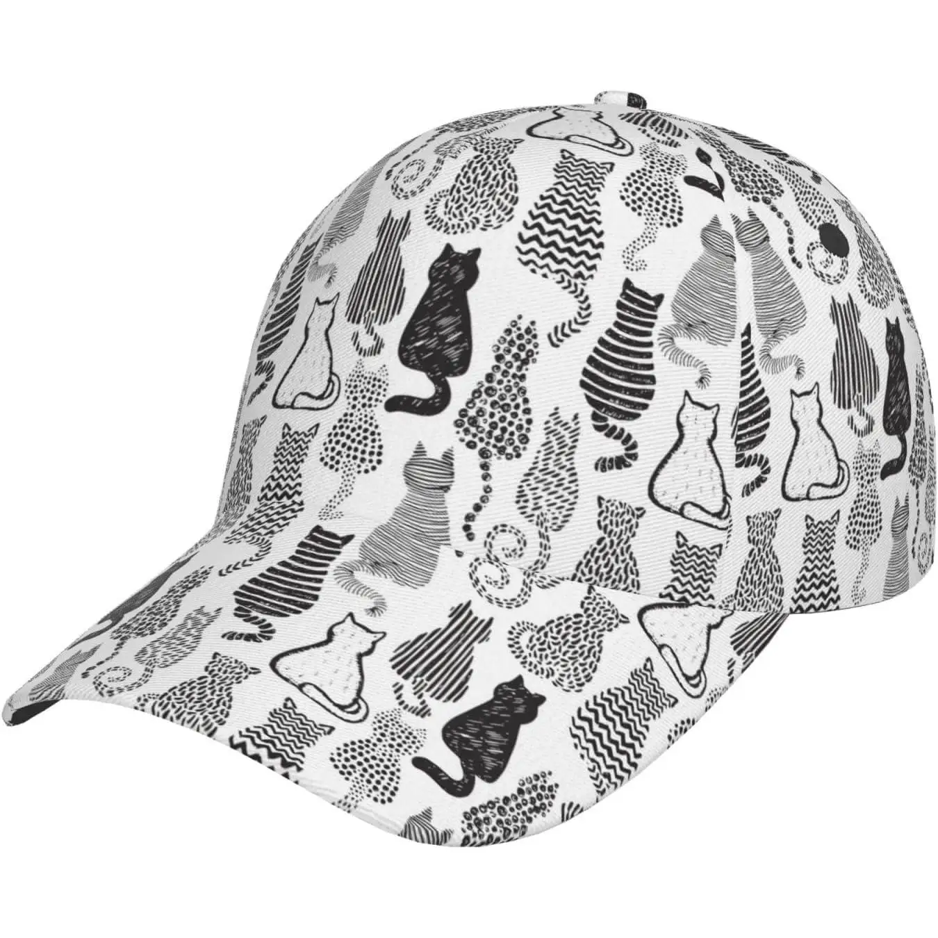 

Бейсбольная кепка с забавными животными и кошками, тренировочные шапки с регулируемым ремешком для мужчин и женщин, шляпа для папы, шляпа Snapback