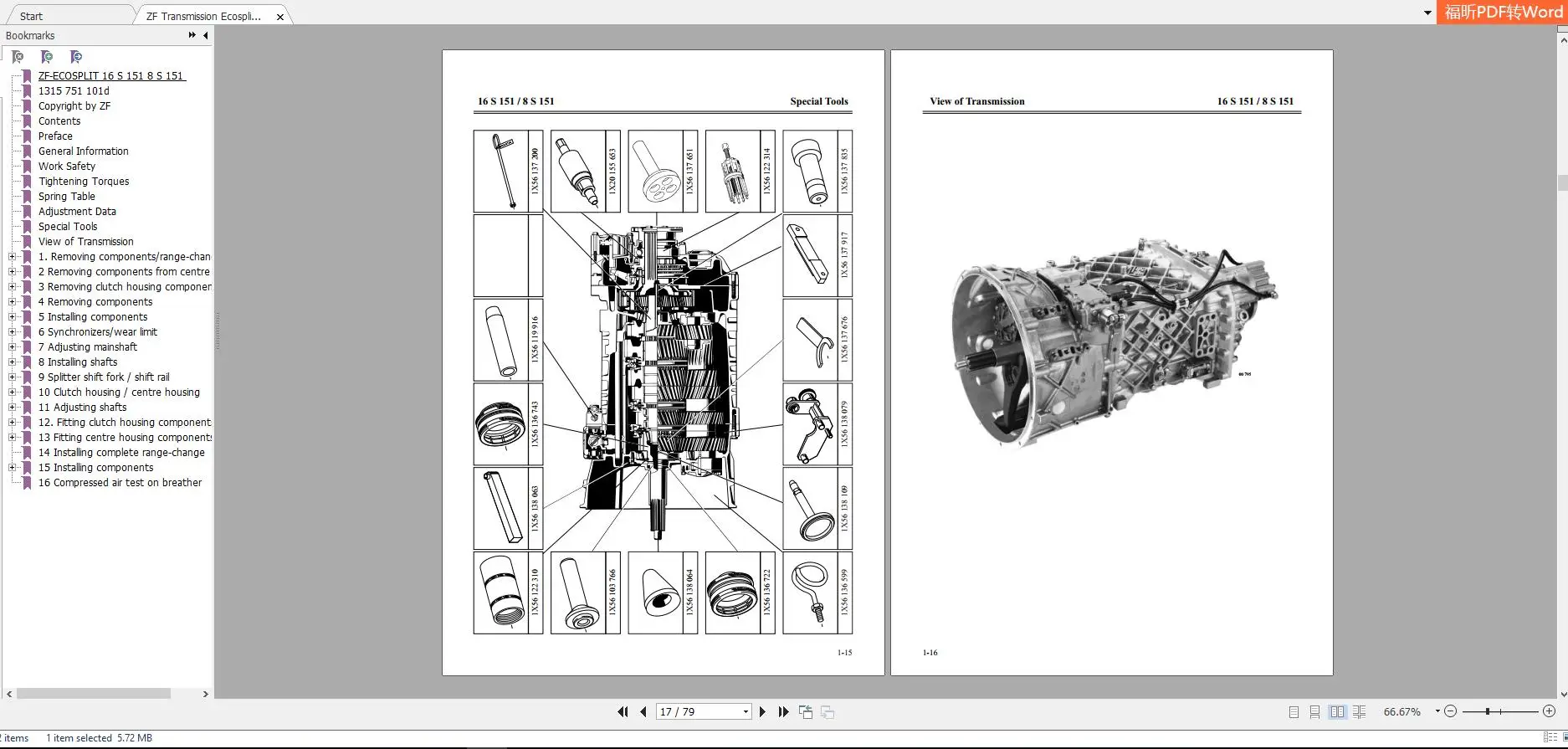 

For ZF Transmissions All Models Full Set Manuals 2020 DVD