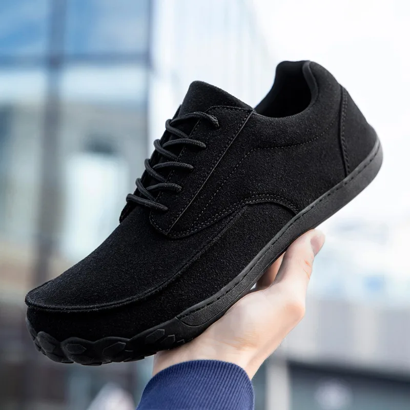 

Men's Wide Shoes Breathable Mesh Upper Non Slip Rubber Sole Comfortable Lightweight For Daily Wear Office Casual and Walking