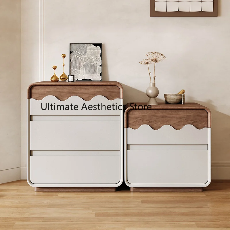 #Storage Premium Bedside Table Light Luxury Creative Unique Bedside Tables With Drawers Mesitas De Noche Bedroom Furniture
