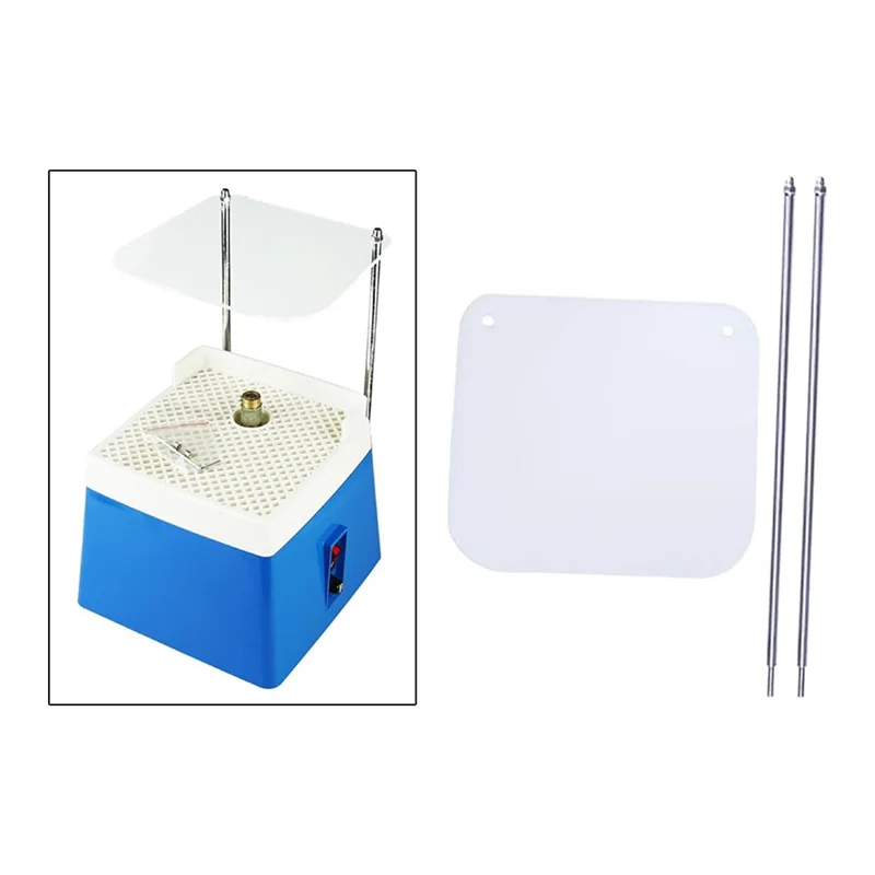 

AB42-Art Grinding Tool Acrylic Bezel Splash Guard With Mounting Rod, Ideal For And Stained Craft Projects