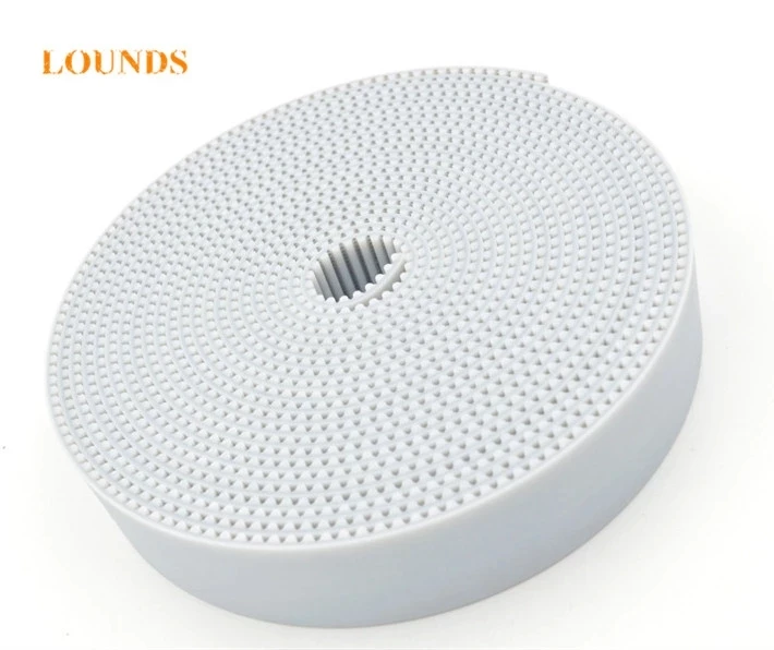 T2.5 t5 t10 at5 at10 correia dentada aberta largura 10/12/15/20/25/30/35/40/50mm aço poliuretano pu correia síncrona laser cnc