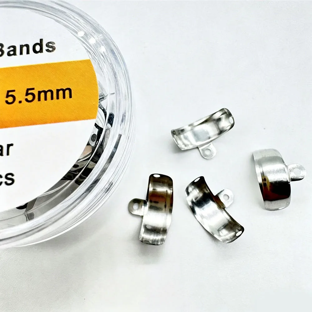JNSUR Dental-Sektionalmatrizenbänder, M4 Split-Typ perforiertes Vorder- und Backenzahn-Formungssystem, Materialien für die restaurative Zahnmedizin – Detail 10