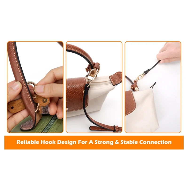 

-ABHW Strap For Longchamp Mini Bag Shoulder Pouch,Purse Straps Crossbody Adjustable Replacement Conversion Kit Fit