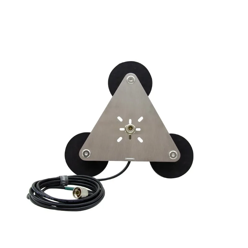 For Vehicle Feeder Antenna, Triangular Disk Chuck Base, Spring NM Head FRP Antenna Chuck