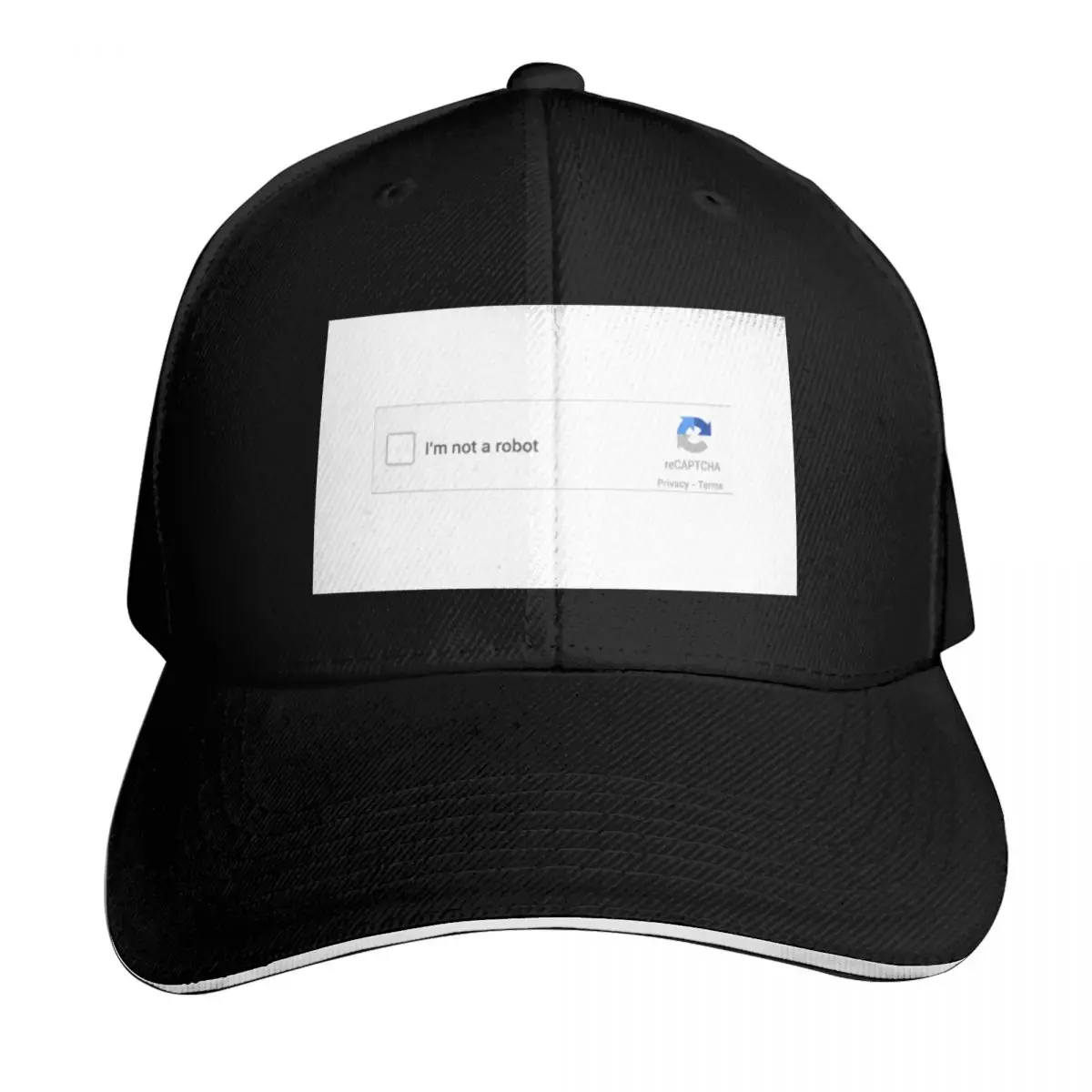 I’m Not A Robot Baseball Cap Six Panel Structured Crown Sun Protection UPF 50+ Breathable Mesh Back