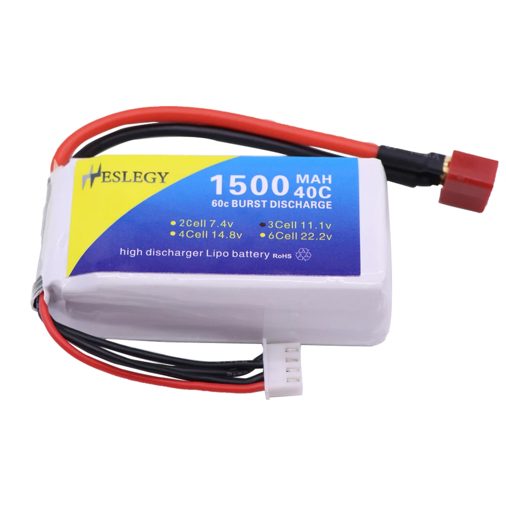 3S 11.1V 1500mAh LiPo Battery For WLtoys V950 RC Car Helicopter Airplane accessory 11.1 V high capacity Battery T/XT60/JST Plug