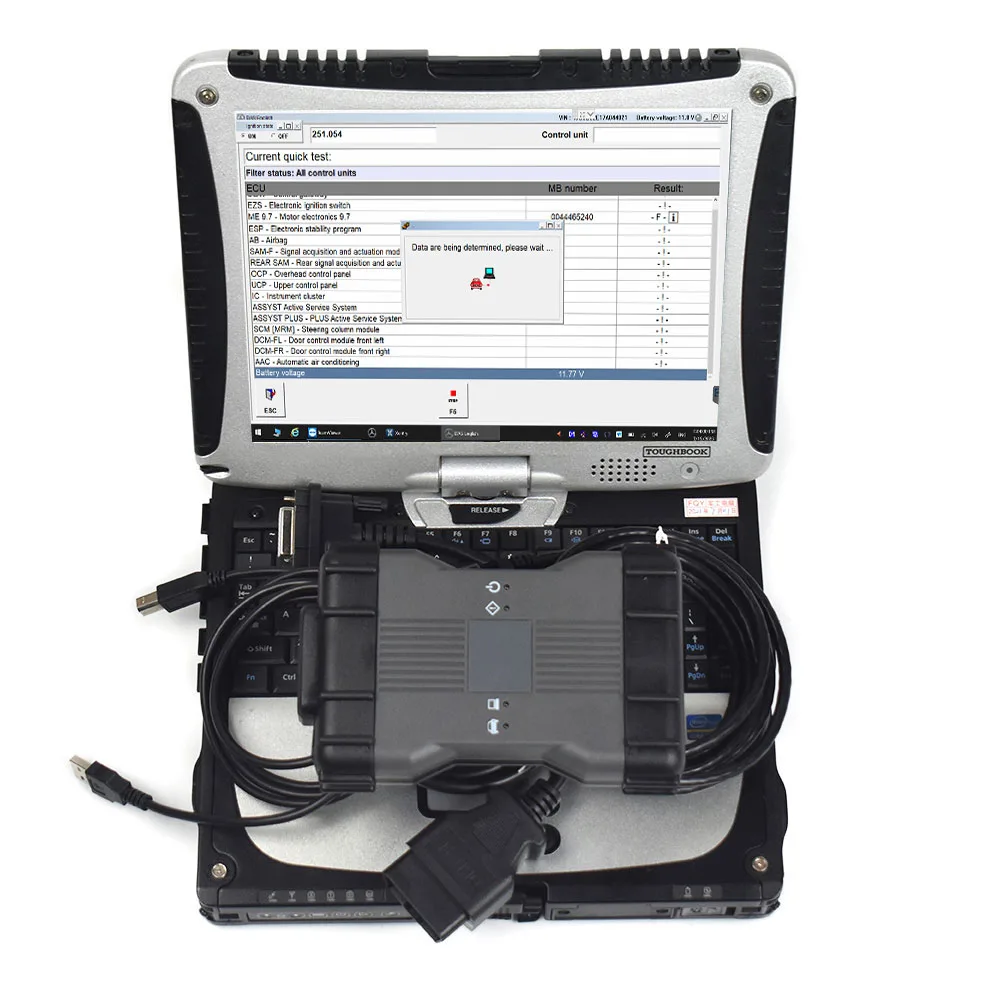 CF C2 laptop+MB STAR C6 Multiplexer VCI C6 xentry DIAGNOSTIC INTERFACE FOR BENZ truck car diagnostic tool PK mb star c4 c5