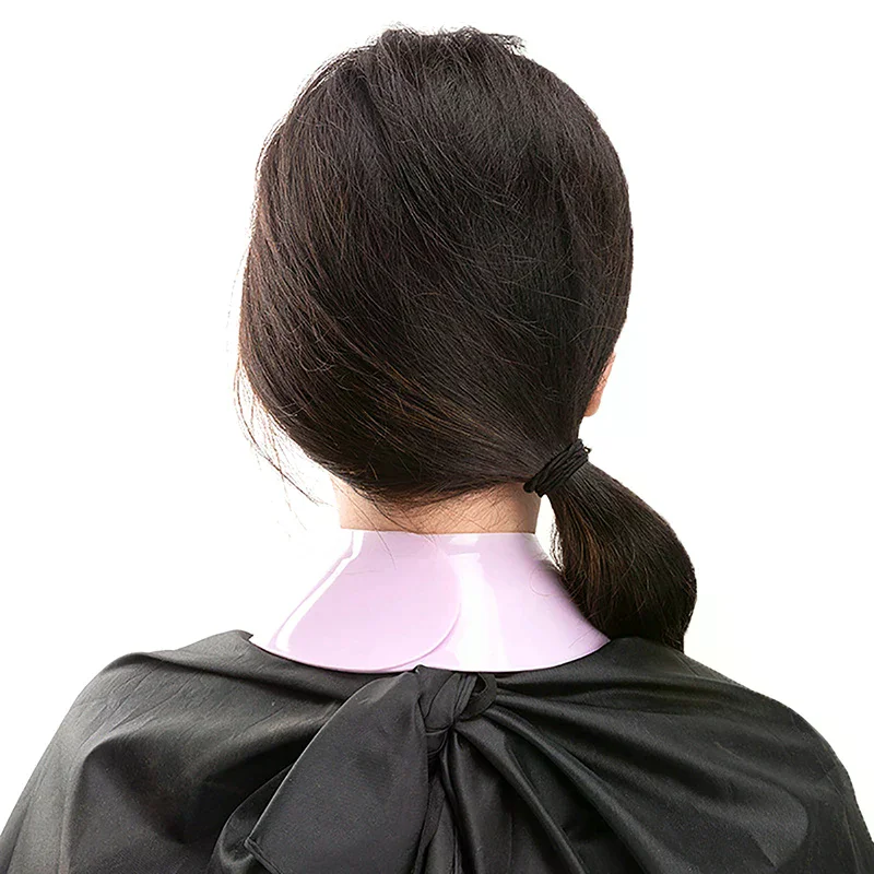 Hair styling tool Heat insulation Anti-scald Professional Silicone Neck Protector Scarf Haircut Wrap Salon Collar