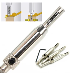 Self Centering Hinge Drill Bit Set High-speed Steel Woodworking Door Window Hinge Drill Bit Positioning Hole Opener