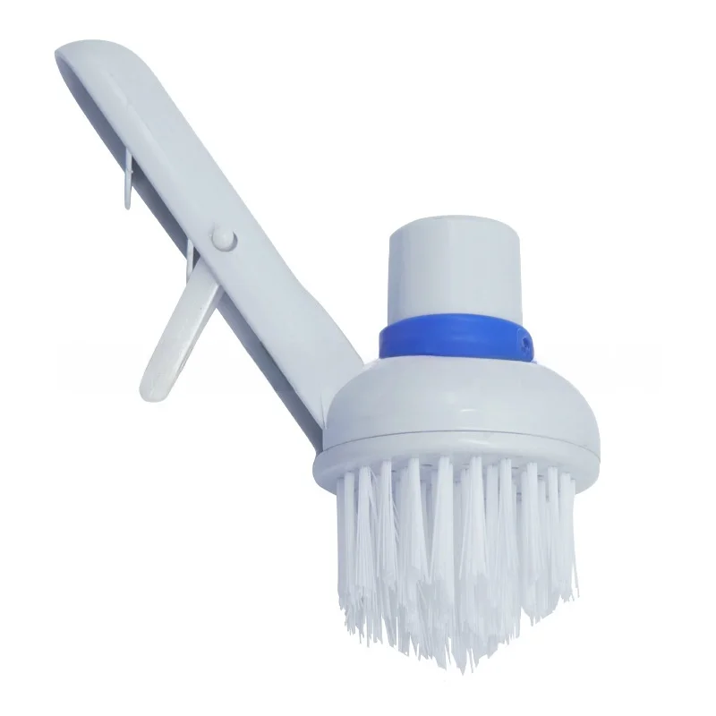 For Premium Swimming Pool Cleaning Brush for Walls Floors and Fish Ponds with PVC Construction and Easy Maneuverability