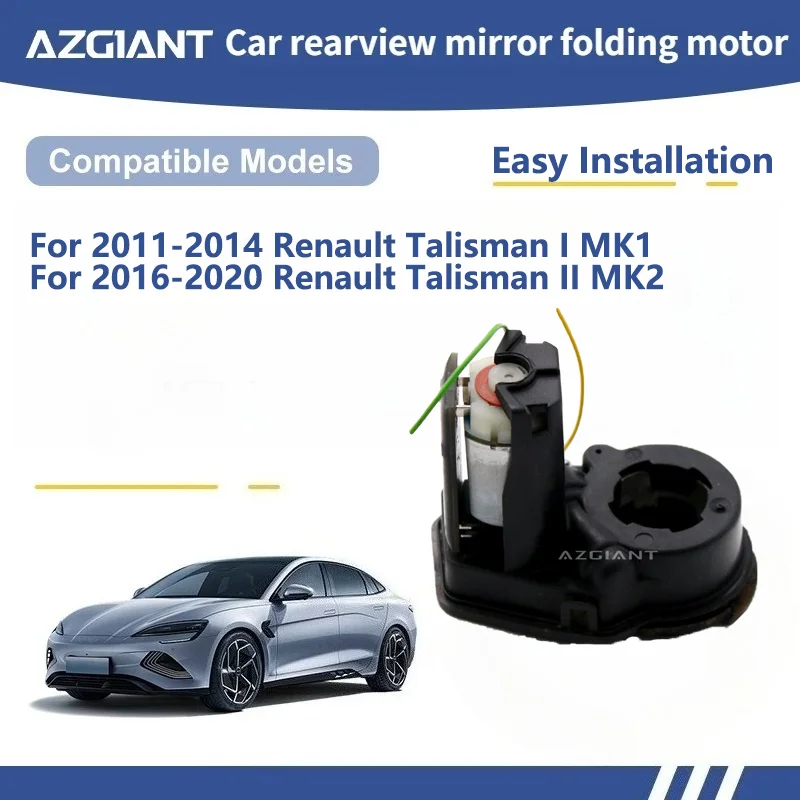 

AZGIANT For 2011-2014 Renault Talisman I MK1 2016-2020 Renault Talisman II MK2 Car Power Fold Mirror 12V Motor module Direct Fit