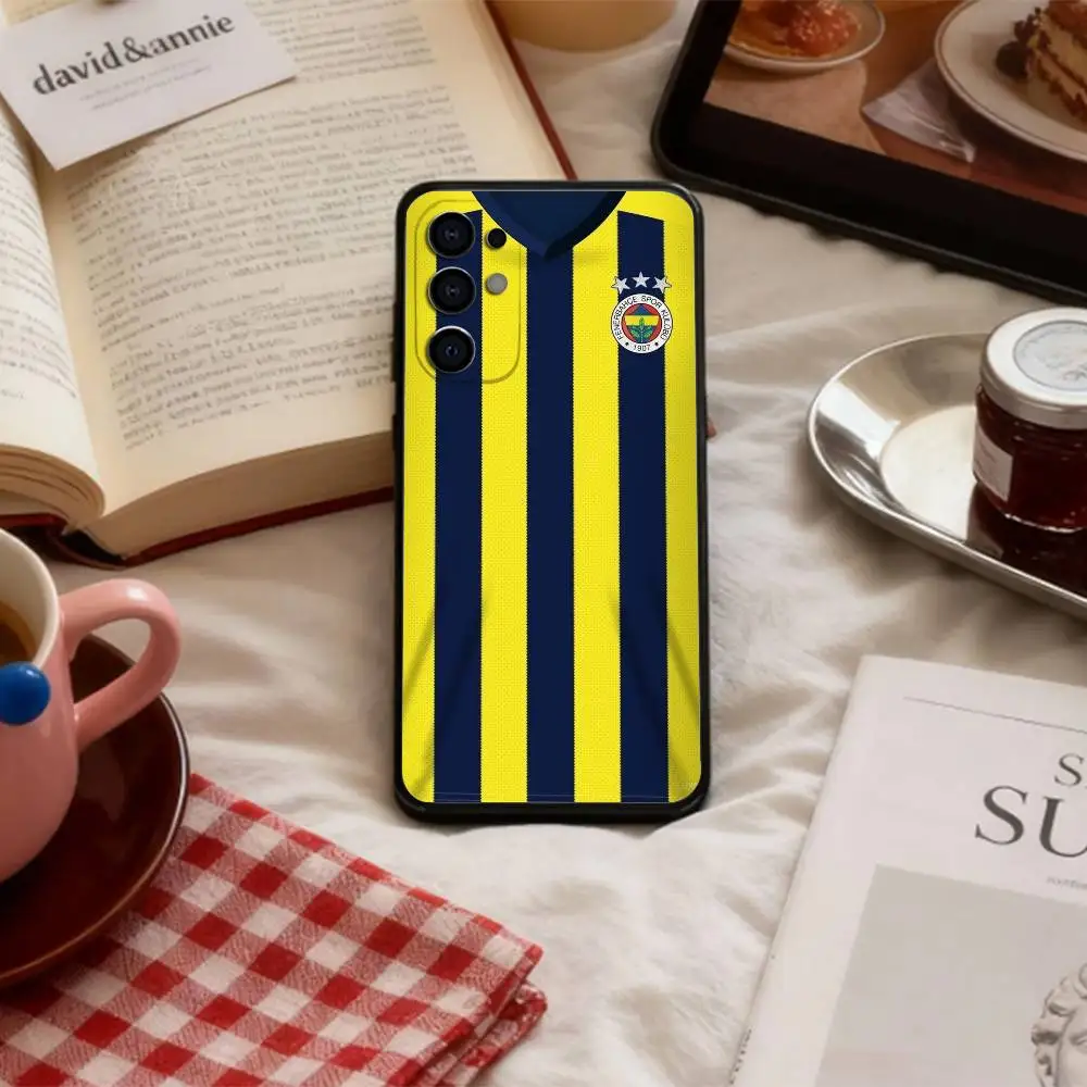 Cool T-Turkey Fenerbahce-s Pattern   Phone Case For Samsung S 25,24,23,22,30,21,10,9,Ultra,Plus,Lite,FE,4,5 G Soft Black Case view 2
