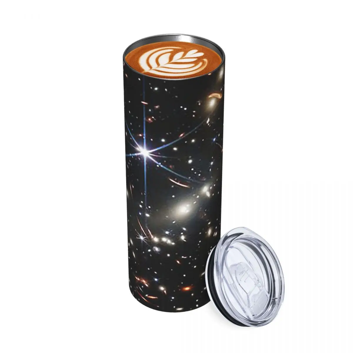 James Webb's First Deep Field (James Webbjwst) Stainless Steel Tumbler Insulated Mugs Thermal Cold Cups Straw With Lid 20oz