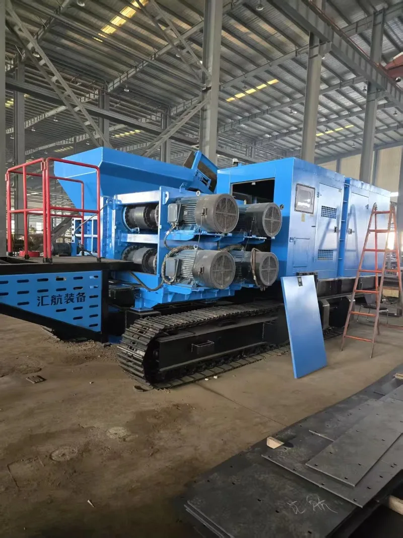 High Efficiency Industrial Shredder Stable Running Waste Material Crusher For Various Mixed Scrap Recycling And Size Reduction