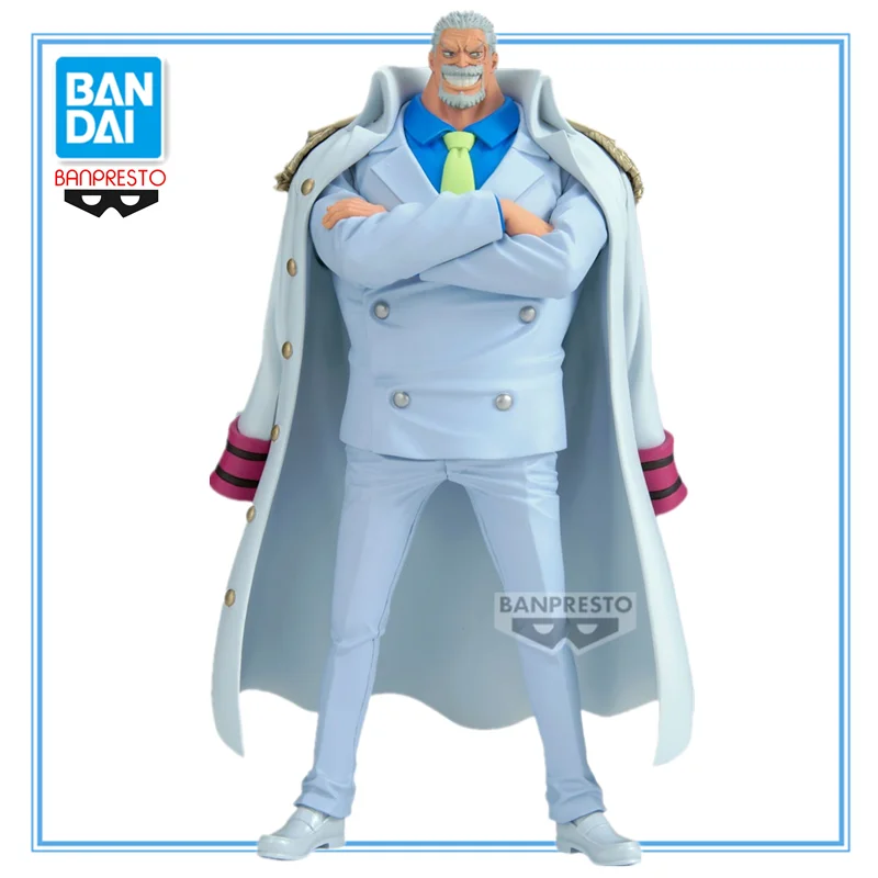 

In Stock Original BANDAI BANPRESTO ONE PIECE DXF Monkey D Garp PVC 20CM Anime Figures Action Figure Model Toys Gifts