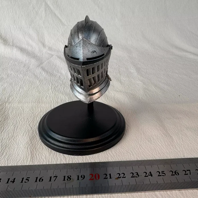 

COOMODEL 1/6 Male Soldier Metal Knight Helmet DIY Accessories Model for 12''