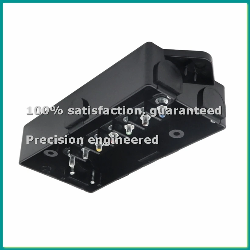Weatherproof 7 Pole Cord Connection Box 7 Way Electrical Trailer Junction Box 7 Gang Trailer Wire Harness Junction Box-A55K