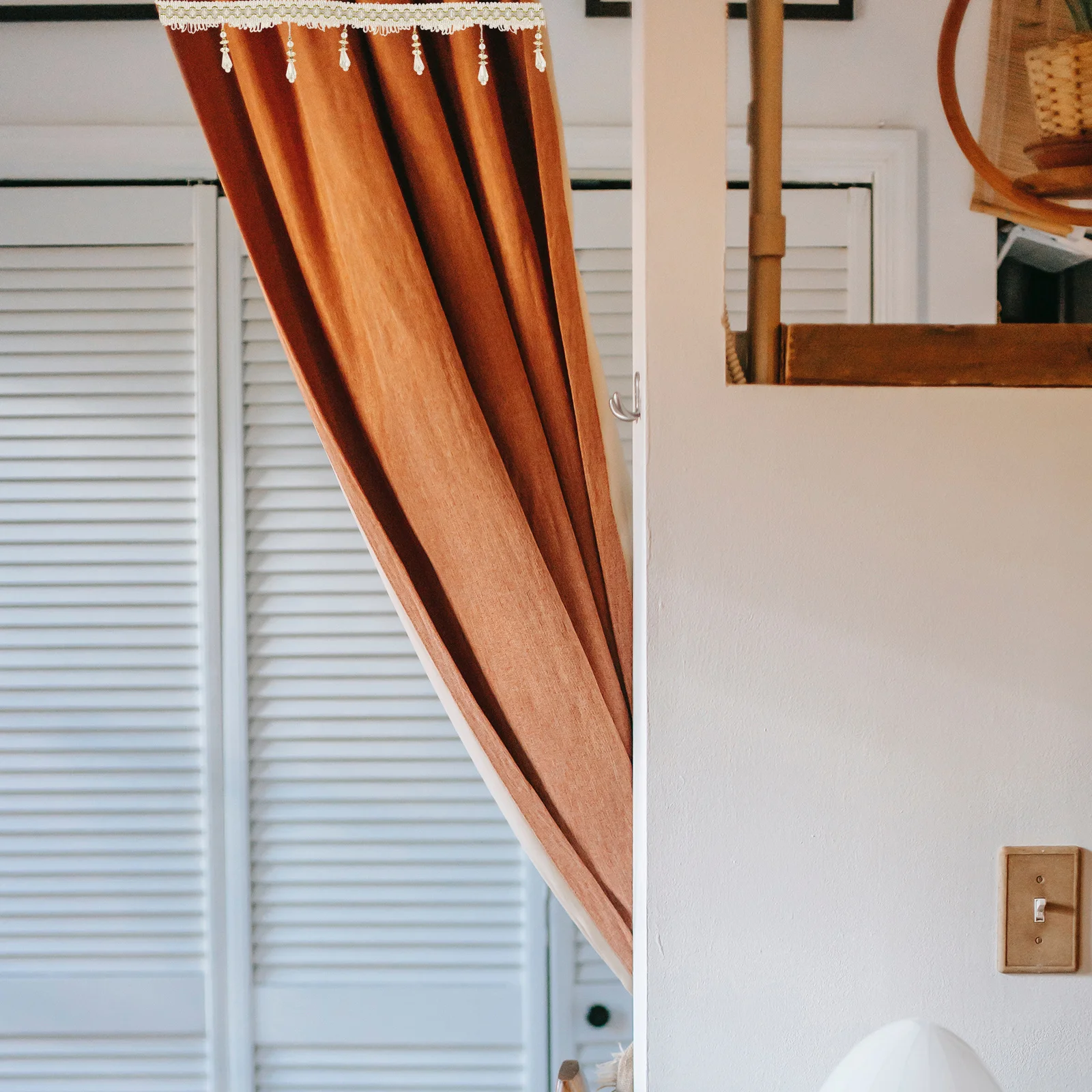 

1Pcs Curtain Lacework Beaded Trim Delicate Polyester Drop Shape Decoration for Curtain Sofa Tablecloth DIY Sewing