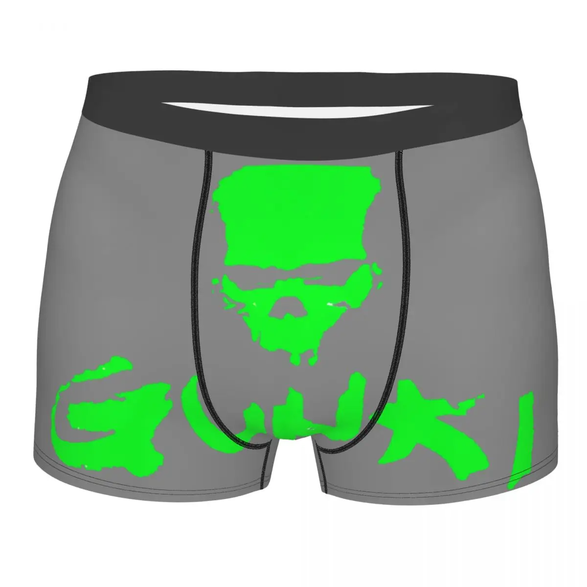 Gunkis Fishing Rod Boxer Shorts For Homme 3D Print Underwear Panties Briefs Breathable Underpants