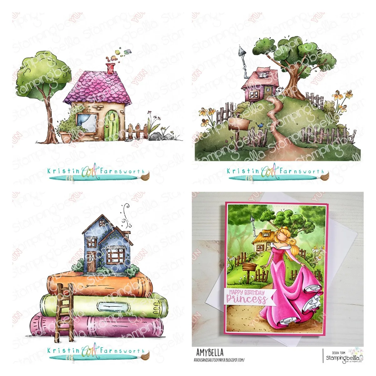 New Silicone Stamps Home Is Where Your Story Cottage on the Hill Bella Cottage Stamp/Seal DIY Making Scrapbooking Crafts Molds