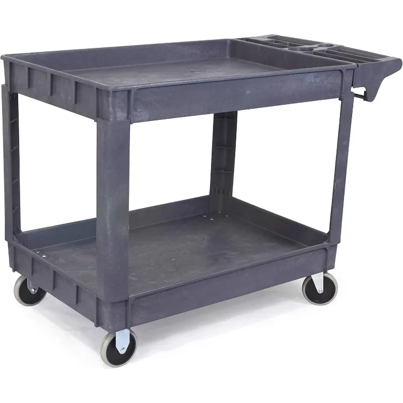 500-Pound Capacity 46 By 25.5-Inch Extra Wide Service Utility Cart