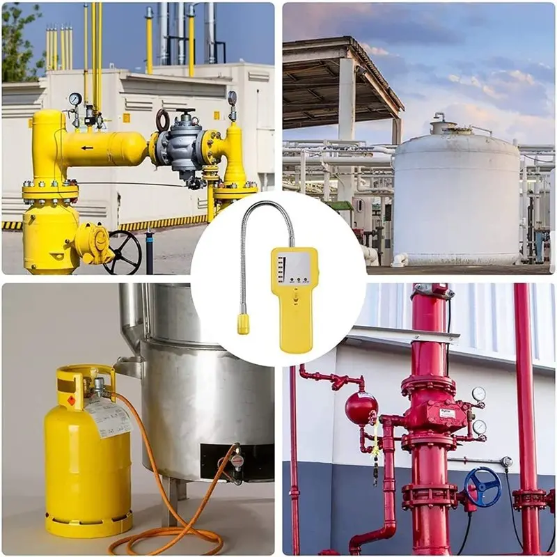 

【RECOMMEND】Combustible Gas Detector For Propane, Methane, LPG, LNG, Sewer-Gas-For Home, RV, Industrial Use Gas Leak Detector