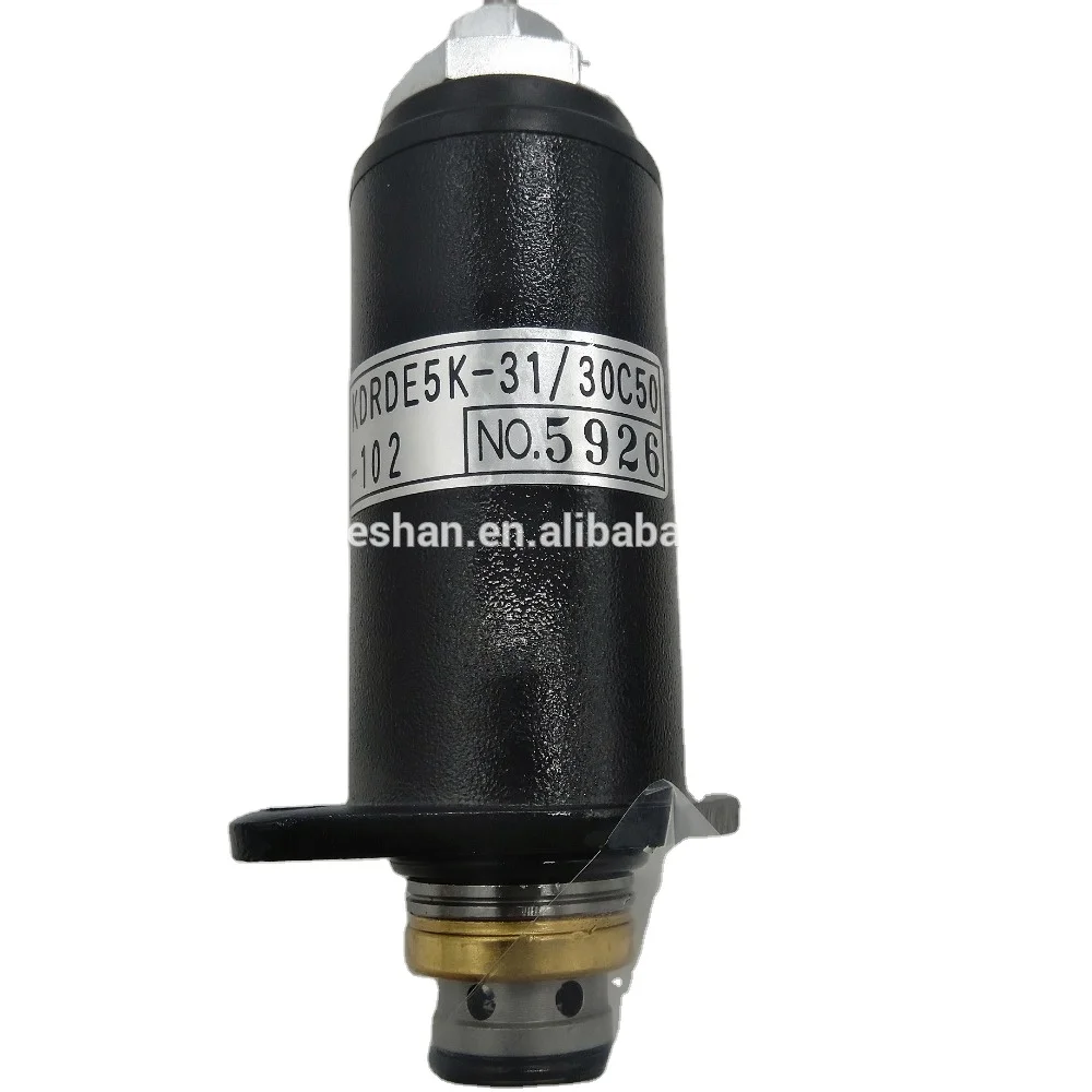 jswp excavator 24V Electric Solenoid Valve SK230-6E YN35V00041F1 KDRDE5K-31 30C50-102/YN35V00041F1 KDRDE5K-31 30C50102